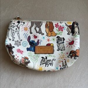 Dooney & Bourke Disney Dogs pouch